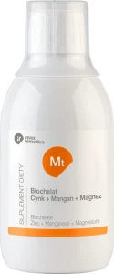 Biochelat Cynk + Mangan + Magnez Zinc + Magnanese + Magnesium 300ml Invex Remedies DATA: 11-2026