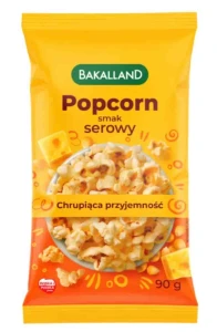 Bakalland Popcorn serowy 90 g DATA: 11-2026