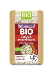GRYKA EKSPANDOWANA BEZGLUTENOWA BIO 80 g - NATURAVENA DATA: 10-2026