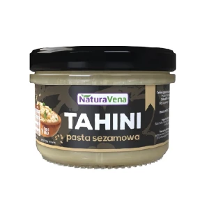 Pasta sezamowa Tahini 100% naturalna 185 g DATA: 11-2026