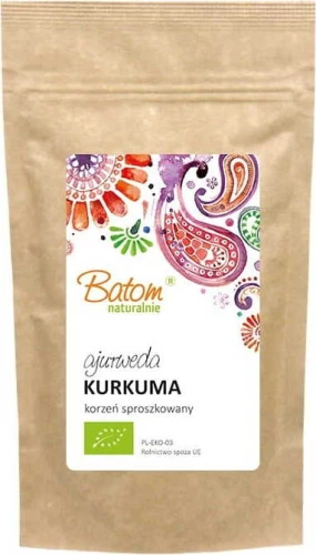 KURKUMA MIELONA BIO 300 g - BATOM DATA: 11-2026