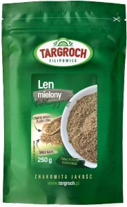 Len mielony 250g Targroch DATA: 11-2026