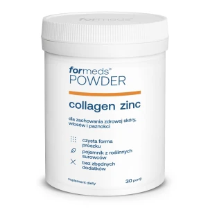 ForMeds Powder COLLAGEN ZINC Kolagen i cynk 30 porcji DATA: 11-2026