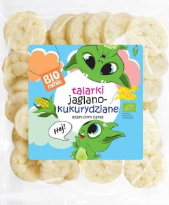 TALARKI JAGLANO-KUKURYDZIANE BIO 55 g - BIOMINKI DATA: 11-2026