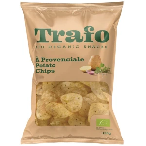 CHIPSY ZIEMNIACZANE Z ZIOŁAMI PROWANSALSKIMI BIO 125 g - TRAFO DATA: 12-2026