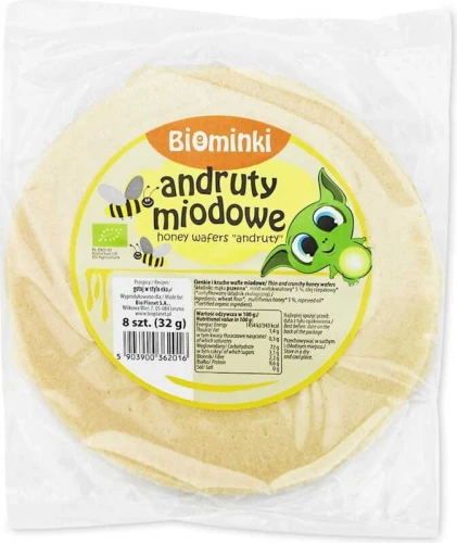ANDRUTY MIODOWE BIO 11x32 g - BIOMINKI DATA: 12-2026
