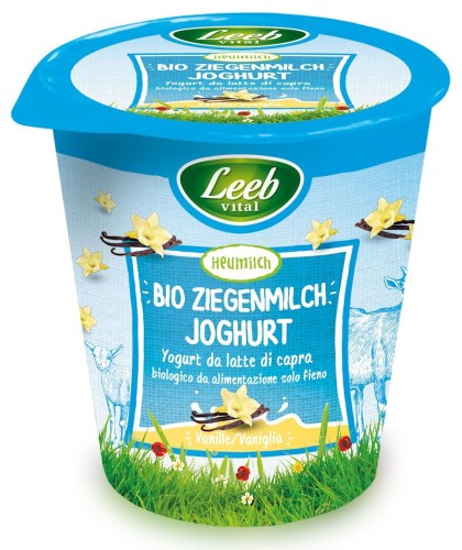GOAT VANILLA YOGHURT BIO 125 g - LEEB VITAL