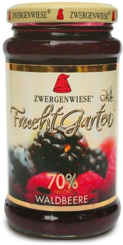 BOSVRUCHTENMOUSSE (70% FRUIT) BIO GLUTENVRIJ 225 g - ZWERGENWIESE