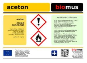 Aceton 500ml BIOMUS