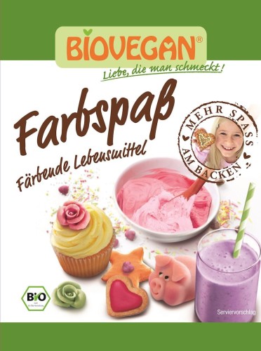 VOEDSELKLEUREN GLUTENVRIJ BIO 5 x 8 g - BIO VEGAN