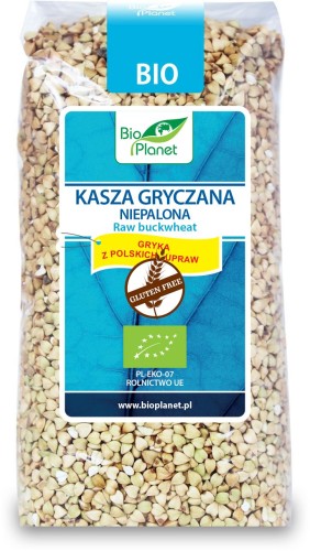 KASZA GRYCZANA NIEPALONA BIO 500 g - BIO PLANET