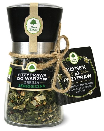 Spice for grilled vegetables in a grinder BIO 50 g - Dary Natury