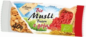 Muesli bar with goji berries BIO 40 g - Bio Ania