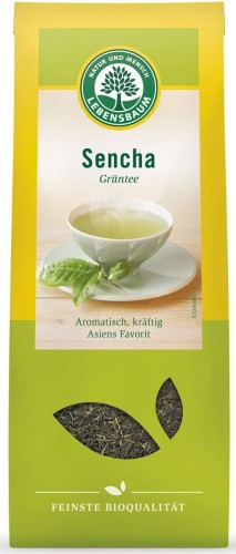 GREEN TEA SENCHA LEAF BIO 75 g - LEBENSBAUM