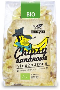 BANANA CHIPS ONGEZOET BIO 150 g - BIO PLANET