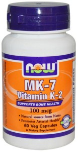 Now Foods witamina K2 Mk7 100 mcg 60 kapsułek wegańskich
