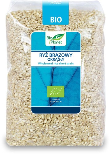 BIO RONDE BRUINE RIJST 1 kg - BIO PLANET