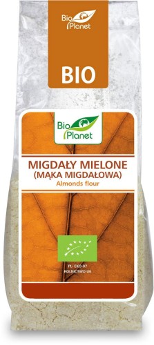 MIELONE MIGDAŁY (MĄKA MIGDAŁOWA) BIO 100 g - BIO PLANET