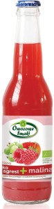 DRINK APPLE AGREST RASPBERRY BIO 330 ml - OWOCOWE SMAKI