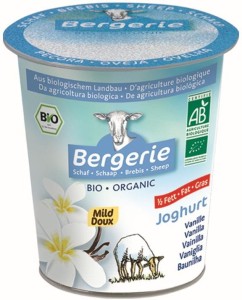 SHEEP VANILLA YOGHURT BIO 125 g - BERGERIE