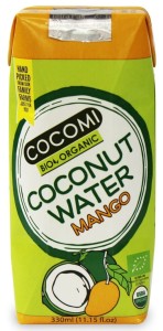 KOKOSNOOTWATER MET MANGO SMAAK BIO 330 ml - COCOMI