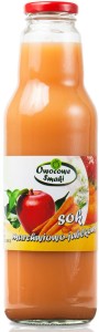 CARROT-APPLE JUICE BIO 750 ml - OWOCOWE SMAKI