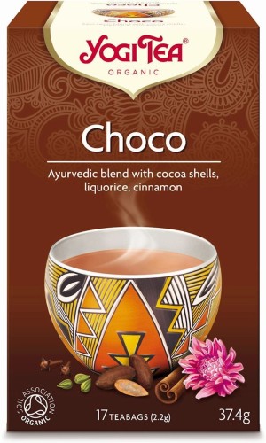 THÉ CHOCO CHOCO AVEC BIO CACAO (17 x 2,2 g) 37,4 g - YOGI TEA