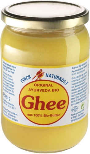 MASŁO KLAROWANE GHEE BIO 480 g- FINCK AYURVEDA