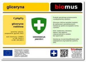 Glycérine végétale 5kg BIOMUS