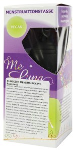 Menstrual cup size S black - Me Luna