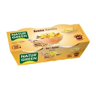 Dessert à l'avoine et à la vanille BIO 2 x 125 g Naturgreen