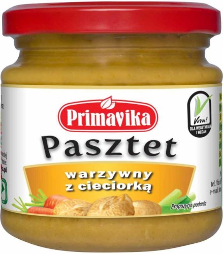 Warzywny pasztet z cieciorką 160 g Primavika