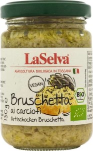Artisjok bruschetta BIO 130 g Laselva