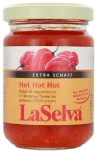 Crème de piment très épicée BIO 130 g Laselva