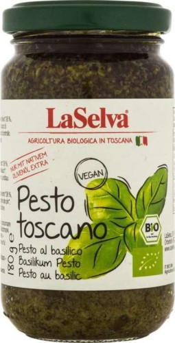 Pesto z bazylii BIO 180 g Laselva