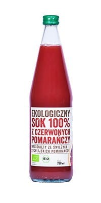 Jus d'orange rouge 100% BIO 750 ml EkoWital