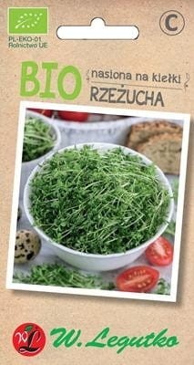 Seeds for Cress sprouts BIO 15 g Legutko