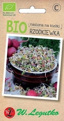 Seeds for radish sprouts BIO 10 g Legutko