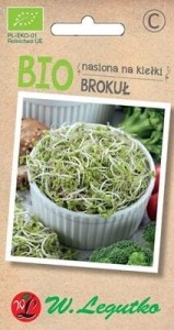 Seeds for sprouting Broccoli BIO 5 g Legutko