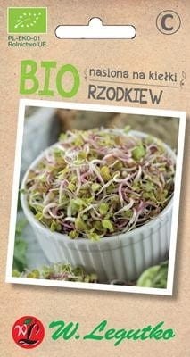 Seeds for radish sprouts BIO 10 g Legutko