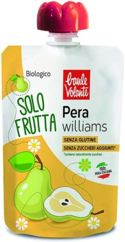 Williams pear mousse BIO 100 g Baule Volante