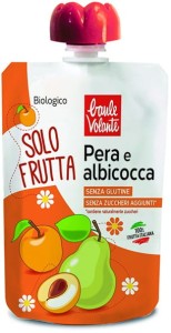 Peren-abrikozenmousse BIO 100 g Baule Volante