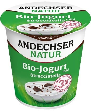 Stracciatella Yoghurt 3,7% BIO 150 g Andechser Natur