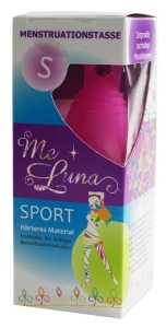 Coupe menstruelle rose sport taille S- Me Luna 