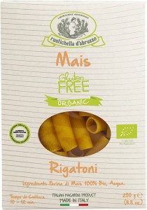 PASTA (CORN) PENNE GLUTEN-FREE BIO 250 g - RUSTICHELLA DABRUZZO