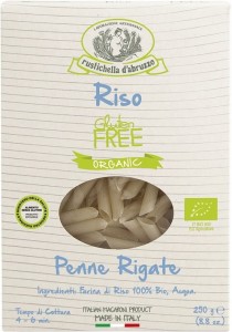 PASTA (RICE) PENNE GLUTEN-FREE BIO 250 g - RUSTICHELLA DABRUZZO
