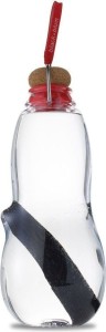 Water bottle with filter red - Eau Good