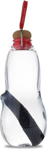 Water bottle with filter red - Eau Good