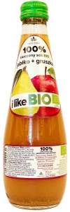 PEAR - APPLE JUICE BIO 300 ml - DOLINA CZERSKA