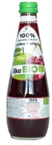APPLE- CHERRY JUICE BIO 300 ml - DOLINA CZERSKA